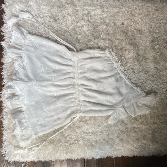 White Tularosa Romper - Picture 4 of 4